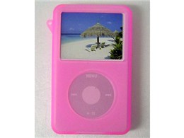 Silicon Case for iPod 5G/30/60/80(PINK) BI-5thSI/P