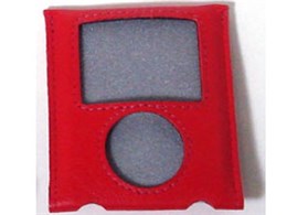 Leather Case for 3rd iPod nano BI-3NCASE/R