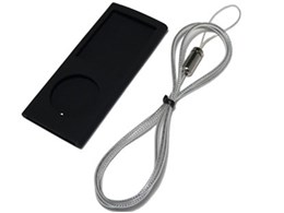 SILICON CASE for 4th iPod nano BI-4NSICASE/BK