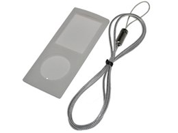 SILICON CASE for 4th iPod nano BI-4NSICASE/WH