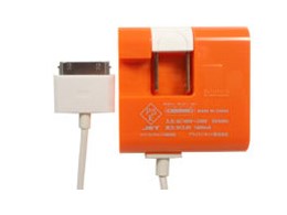 Color AC Adapter for iPod BI-ACCOL/OR