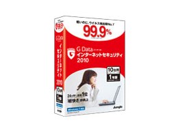 G Data �C���^�[�l�b�g�Z�L�����e�B 2010 1�N��/10��p