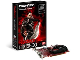 PowerColor HD5550 512MB DDR3 AX5550 512MK3-H (PCIExp 512MB)