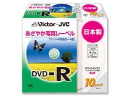 VD-R47EP10 (DVD-R 16�{�� 10���g)