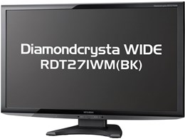 Diamondcrysta WIDE RDT271WM(BK) [27C`]