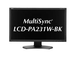MultiSync LCD-PA231W-BK [23C` ubN]