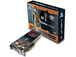 SAPPHIRE HD6870 1G GDDR5 PCI-E DL-DVI-I/SL-DVI-D/HDMI/ DUAL MINI DP [PCIExp 1GB]
