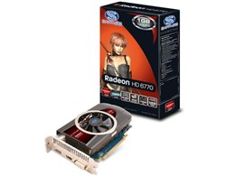SAPPHIRE HD6770 1G GDDR5 PCI-E HDMI/DVI-I/DP [PCIExp 1GB]