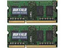 D3N1066-X1GX2 [SODIMM DDR3 PC3-8500 1GB 2���g]
