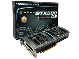 GeForce GTX 580 DS Superclocked 015-P3-1587-AR [PCIExp 1.5GB]