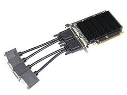 GF-QUAD-DISP/4DVI [PCIExp 1GB]