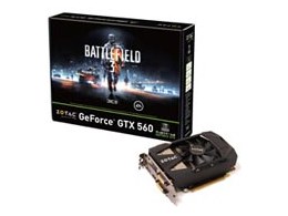 ZOTAC GTX560 1GB DDR5 SHORT BF3 ZT-50713-10M [PCIExp 1GB]