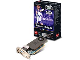 SAPPHIRE HD6670 1G GDDR5 PCI-E HDMI/DVI-D LP [PCIExp 1GB]