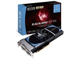 ELSA GLADIAC GTX 590 3GB [PCIExp 3GB]