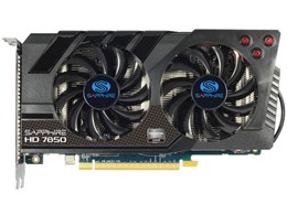 SAPPHIRE HD7850 2G GDDR5 PCI-E HDMI/DVI-I/DUAL MINI DP OC VERSION [PCIExp 2GB oN]