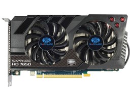 SAPPHIRE HD7850 2G GDDR5 PCI-E HDMI/DVI-I/DUAL MINI DP [PCIExp 2GB oN]