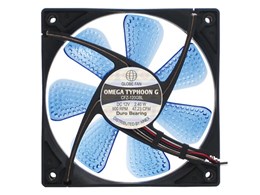 Omega Typhoon G LED 120mm ɐÉ^Cv CFZ-120GBL