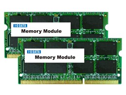 I-O DATA DY1600-4GX2/EC メモリモジュール2枚組　2セット I-O DATA DY1600-4GX2/EC メモリモジュール2枚組 2セット I-O