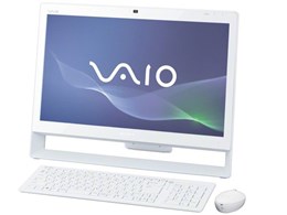SONY VAIO 一体型パソコン VPCJ248FJ 8GB 2TB BD SONY VAIO 一体型パソコン VPCJ248FJ 8GB 2TB BD ソニー、21.5型