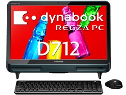 REGZA PC D712 D712/WTTFB PD712TTFBFBW