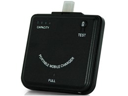 PORTABLE BATTERY for Smart Phone(1900) BM-POBAM/BK [�u���b�N]