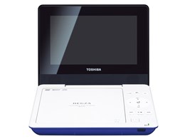 ポータブルDVDプレーヤー　TOSHIBA　REGZA Amazon.co.jp: 東芝 7型ポータブルDVDプレーヤーブルーCPRM対応