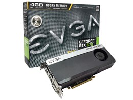 GeForce GTX 670 4GB Superclocked+ w/Backplate 04G-P4-2673-KR [PCIExp 4GB]