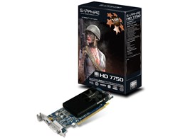 SAPPHIRE HD7750 1G GDDR5 PCI-E MICRO HDMI/DVI-I/MINI DP LP [PCIExp 1GB]