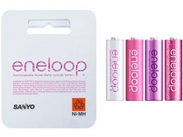 eneloop tones rouge HR-3UTGB-4R