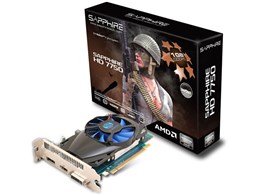 SAPPHIRE HD 7750 1GB OC GDDR5 [PCIExp 1GB]