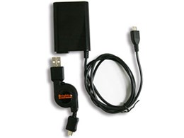 AC Adaptor + Reel Cable Set for Smart Phone BM-ACWMICRO/BK [ubN]