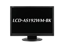 LCD-AS192WM-BK [19�C���` �u���b�N]