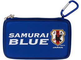 サッカー日本代表チームモデル セミハードケース(3DS LL用) CY-3DLJSHC-SBL