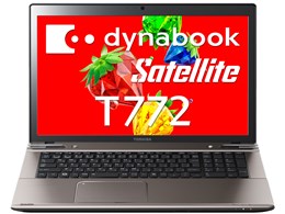 dynabook Satellite T772/W7TH PT7727THBMBW