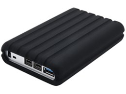 CbRC`BOX2.5SATA USB3.0 & FireWire800 Armored Edition CSG25FB2U3