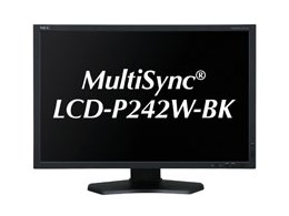 MultiSync LCD-P242W-BK [24.1C` ubN]