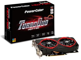 PowerColor TurboDuo HD7790 1GB GDDR5 OC AX7790 1GBD5-TDH/OC [PCIExp 1GB]