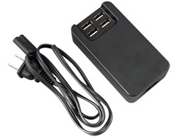 4PORT USB AC Adaptor BS-USBAC4PORT/BK [ubN]