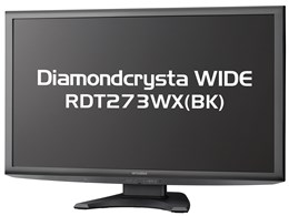 Diamondcrysta WIDE RDT273WX(BK) [27C` ubN]