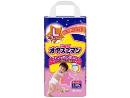 ユニ・チャーム オヤスミマン 女の子用 Lサイズ 30枚入 価格比較