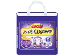 大王製紙 グーン スーパーBIG パンツタイプ 14枚入 価格比較 - 価格.com