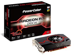 PowerColor R7 260X 2GB GDDR5 V2 OC AXR7 260X 2GBD5-DHEV2/OC [PCIExp 2GB]