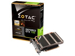 ZOTAC GeForce GTX 750 ZONE Edition ZT-70707-20M [PCIExp 1GB]