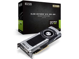 ELSA GeForce GTX 980 4GB GD980-4GERX [PCIExp 4GB]