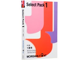 MORISAWA Font Select Pack 1 PCp M019438