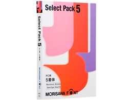 MORISAWA Font Select Pack 5 PCp M019452