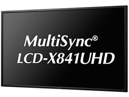 MultiSync LCD-X841UHD [84C`]