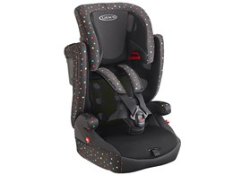 美品✨GRACO ジュニアシート 青/黒　ホームクリーニング済み 美品✨GRACO ジュニアシート 青/黒 ホームクリーニング済み