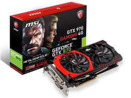 GTX 970 GAMING 4G MGSV [PCIExp 4GB]
