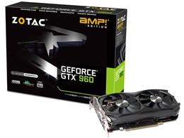 ZOTAC GeForce GTX 960 AMPI Edition ZT-90309-10M [PCIExp 4GB]